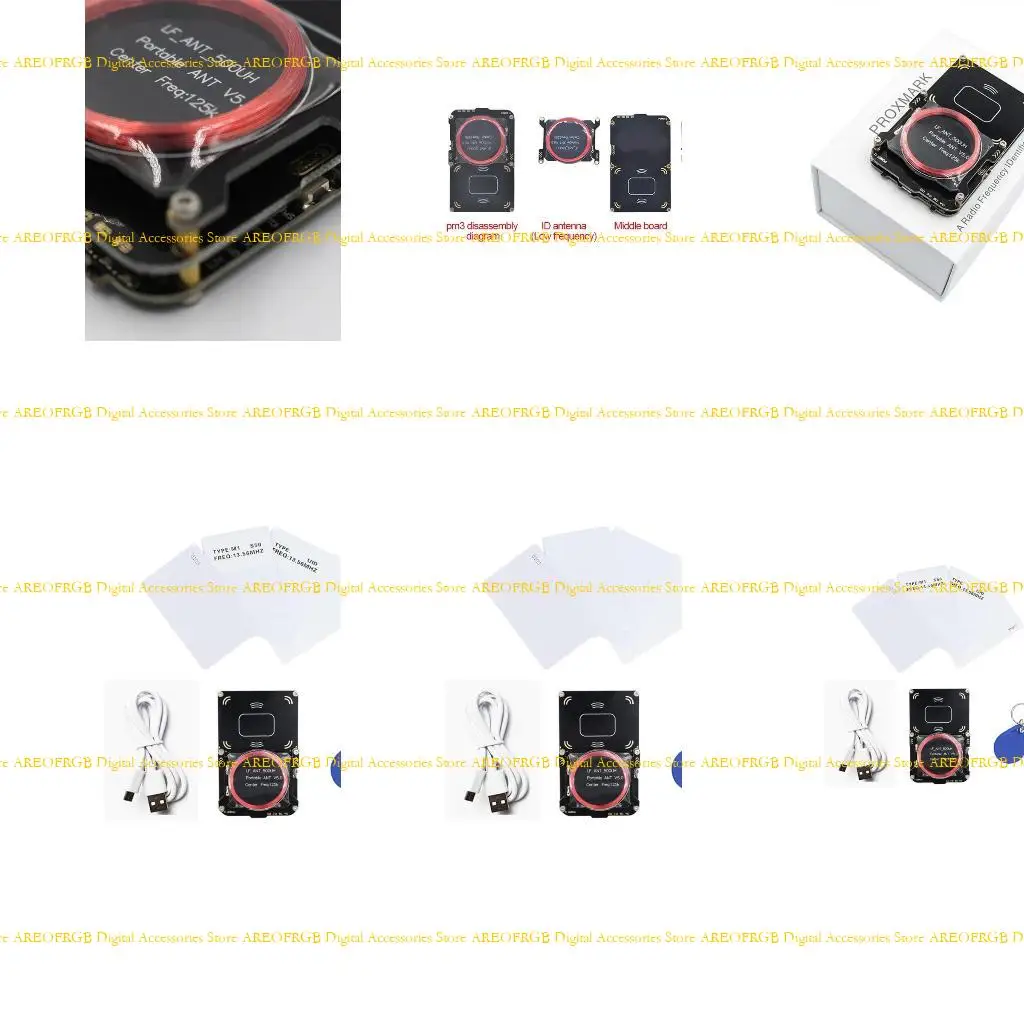 

E21E RFID Copier Writer Readers Duplicator Programmer for Smart Frequency for Key Cards Reader Proxmark3 2 US