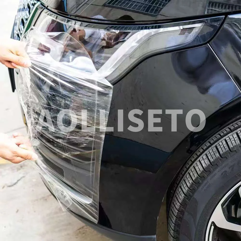 ملصق طبقة حماية من مادة TPU شبه شفاف ppf لجسم السيارة وطلاء حافة باب السيارة ومضاد للخدش وحماية الدراجة الهوائية #5
