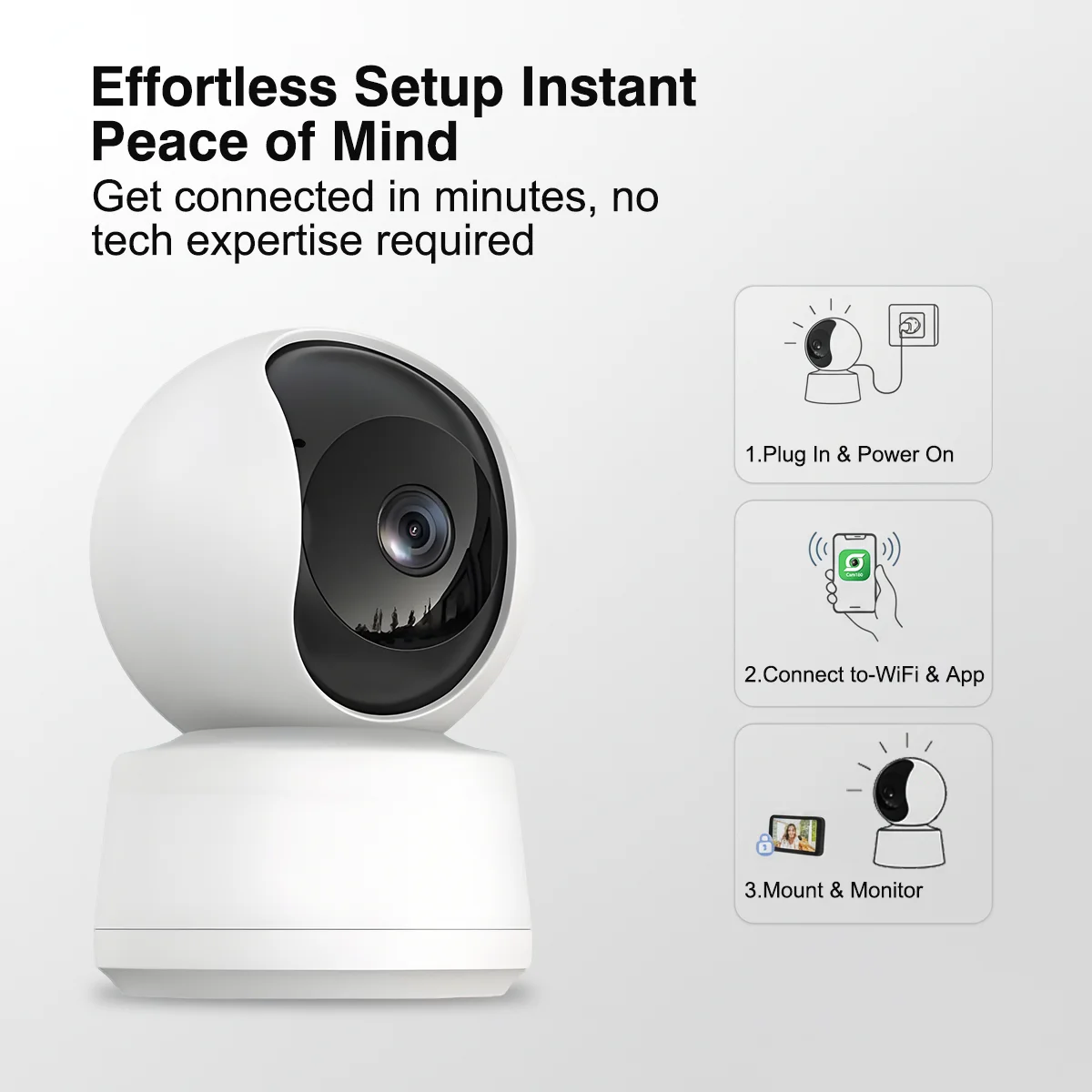 Nova Câmera PTZ WiFi Interna d - Eufy Camera E220 avaliação e preço