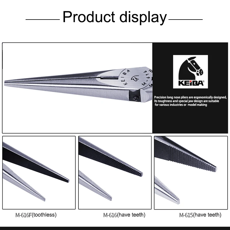 1Pc Chrome Vanadium Steel คีมจมูกยาว5/6นิ้วเข็มจมูกตัดลวดอิเล็กทรอนิกส์คีม Nipper เครื่องประดับ DIY มือเครื่องมือ
