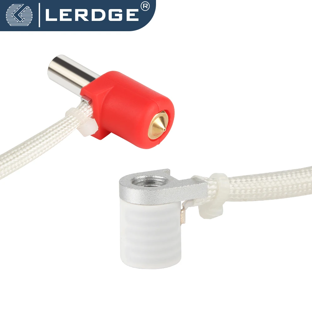 

Lerdge iX CH-C Ceramic V6 Hotend Core Module Heating Kit with 0.4mm Nozzle throat Quick Heating 3D Printer parts