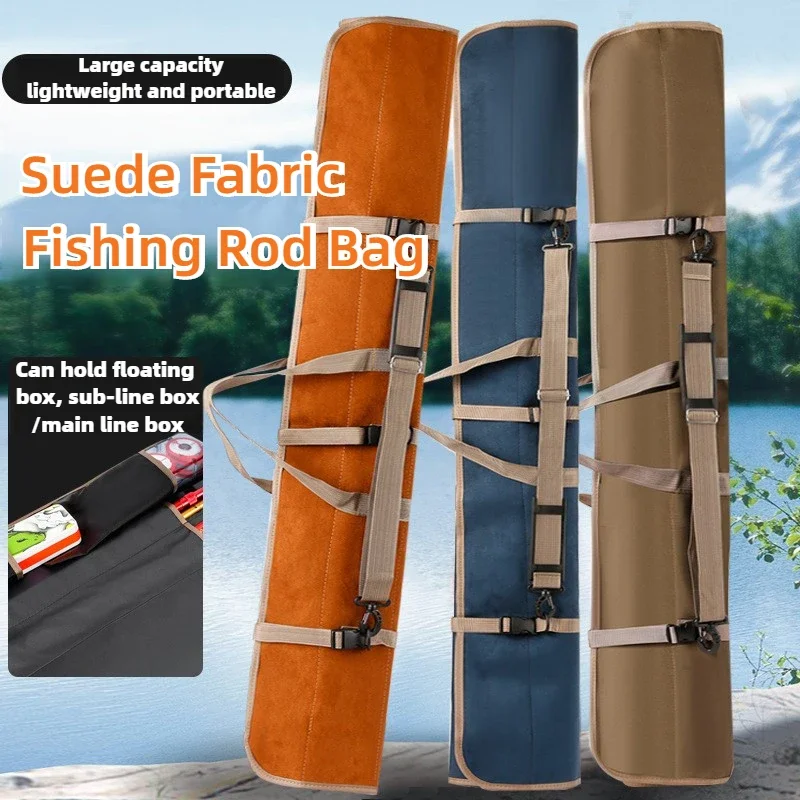 120cm-130cm-150cm-canvas-fishing-bag-waterproof-fishing-rod-umbrella-tackle-gear-storage-case-portable-roll-up-shoulder-bags