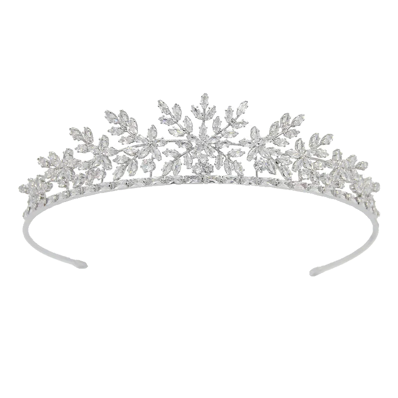 Bride Wedding Engagement Full Diamond Crown Princess Crown Girl Hair Accessories Wedding Dress Accessories