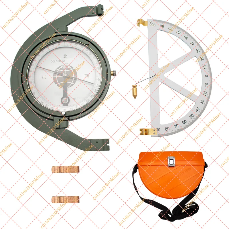 

DQL100-G1 Suspended Mining Compass Plastic Gradiometer Antimagnetic Mine Hanging Compass With Tilt Gauge