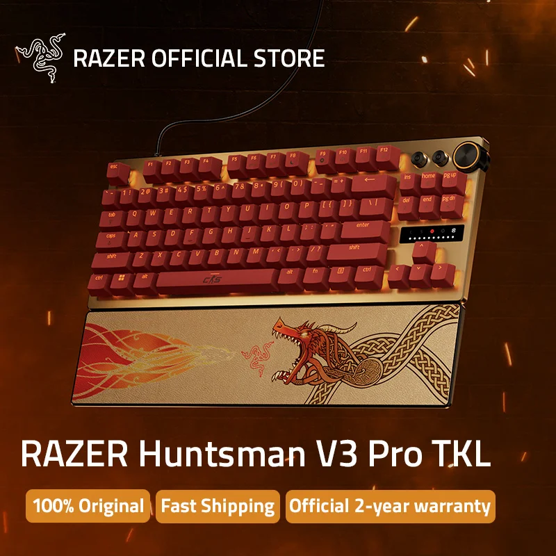 Razer Huntsman V3 Pro Tenkeyless 8KHz CS2 Edition Esports Keyboard