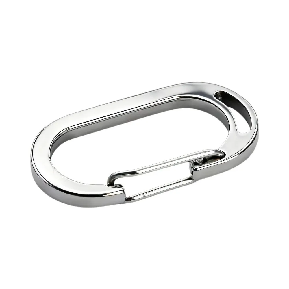 Stainless Steel Stainless Steel Carabiner Multipurpose Heavy Duty Structure Backpack Buckle Hook Spring Snap Design