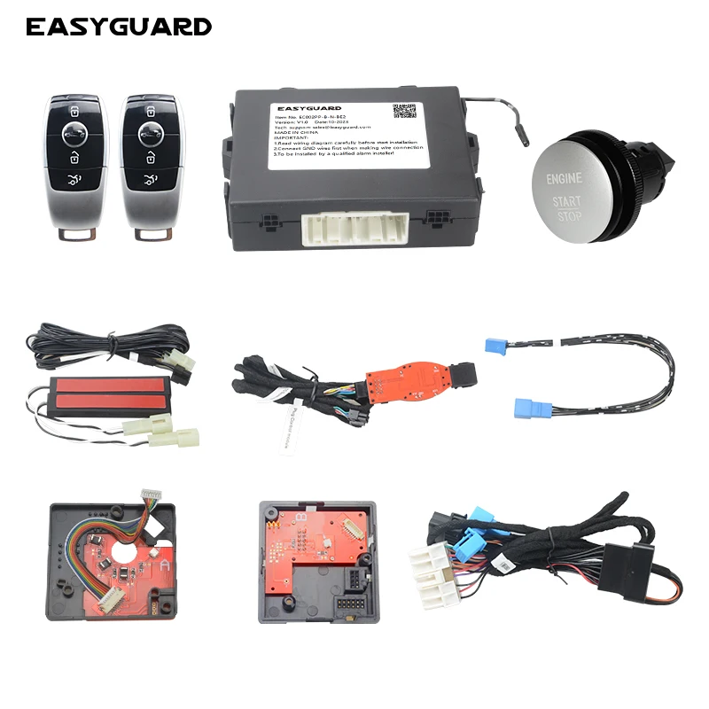 

Пульт дистанционного стартера EASYGUARD, подходит для Benz 13-15 GLK/09-14 E class Coupe/12-18 CLS/11-15 SLK/16-19 SLC X204, W212, W218, R172