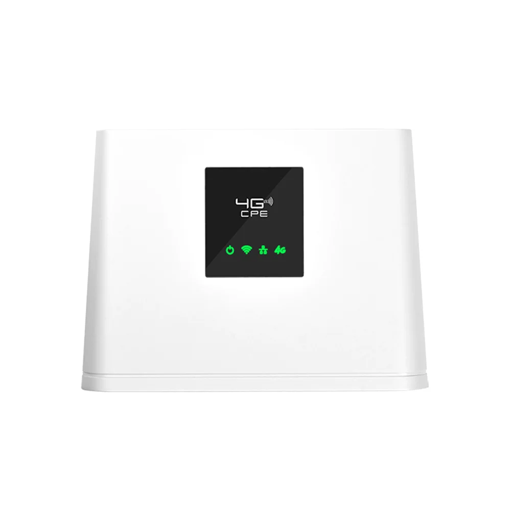 Enrutador Wifi desbloqueado de 300Mbps, enrutador móvil 4G lte cpe con puerto LAN, compatible con tarjeta SIM, enrutador inalámbrico portátil