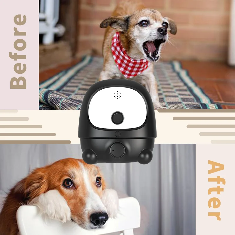 Voice-controlled pet training device charging version convenient frequency conversion ultrasonic anti-barking device