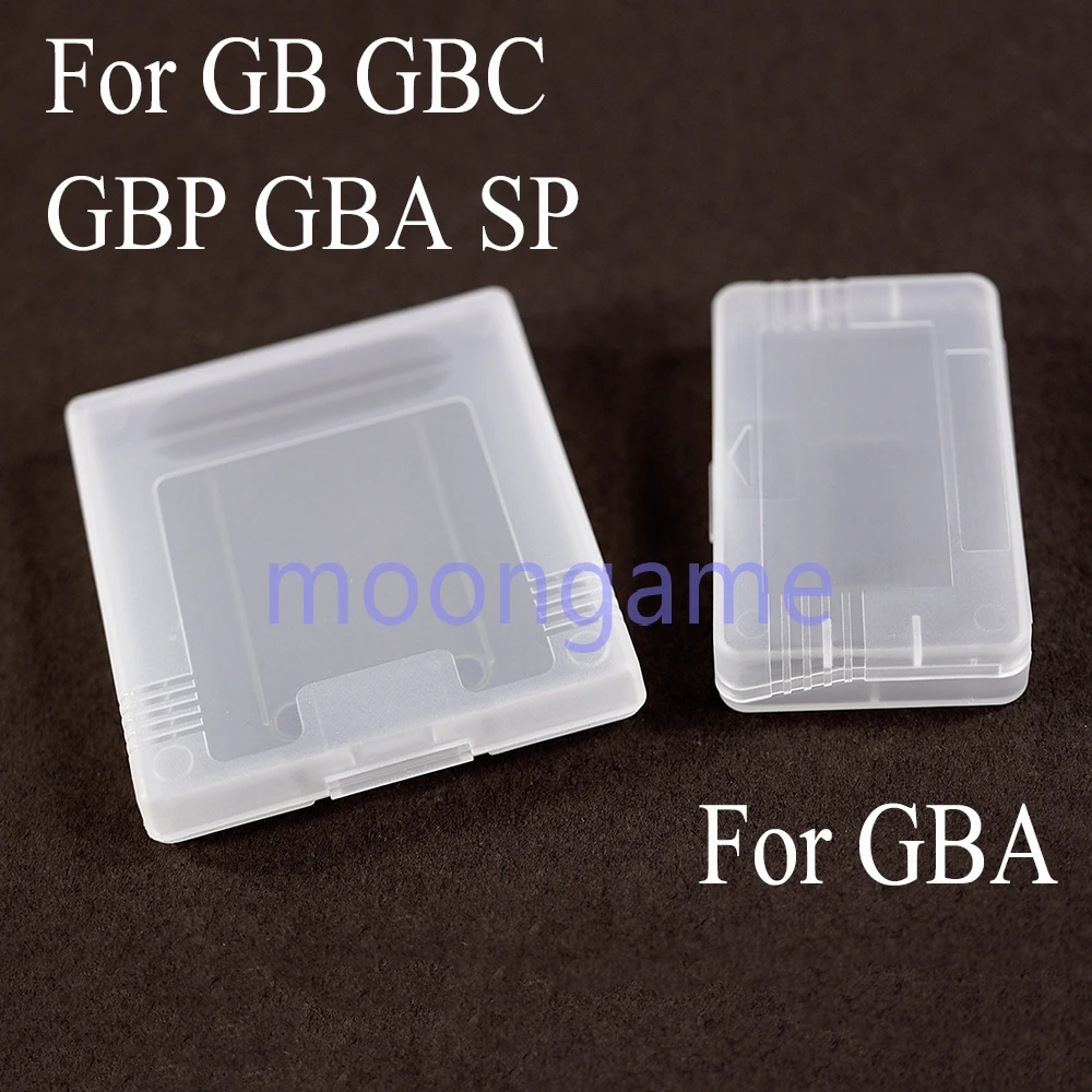 1pc Replacement Plastic Clear Transparent For Gameboy Advance GBA Game Cartridge Case Card Box Case For GB GBC GBP GBA SP