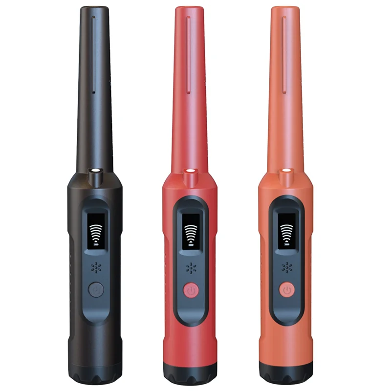 Detector de metales IP68 impermeable de mano de alta precisión portátil 360 °   Buscador de metales de búsqueda de detección-VVNB