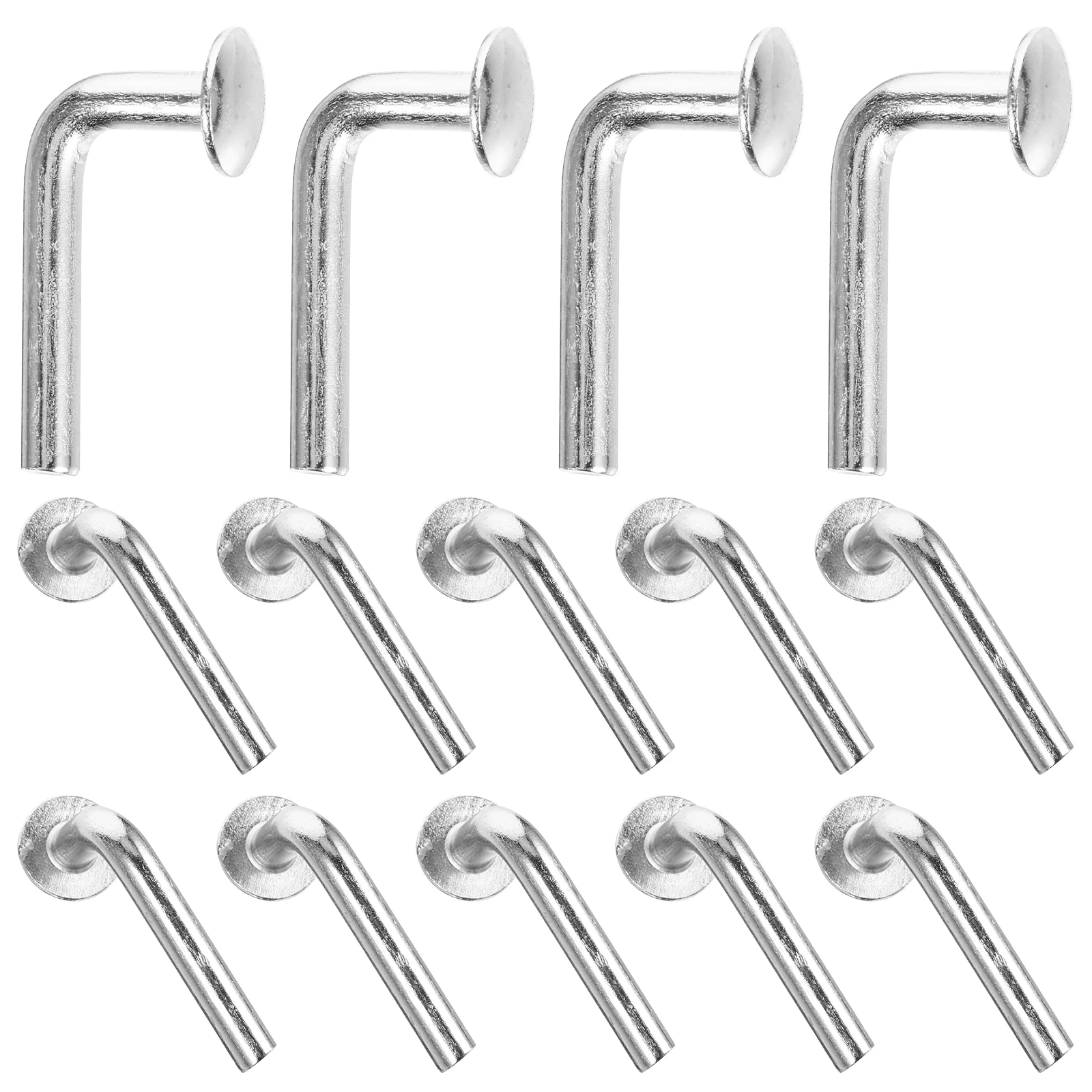 100 Pcs Pallet Rack Drop Pin Racking Safety Bolts Heavy Duty Cupboard Locker for Clip Iron