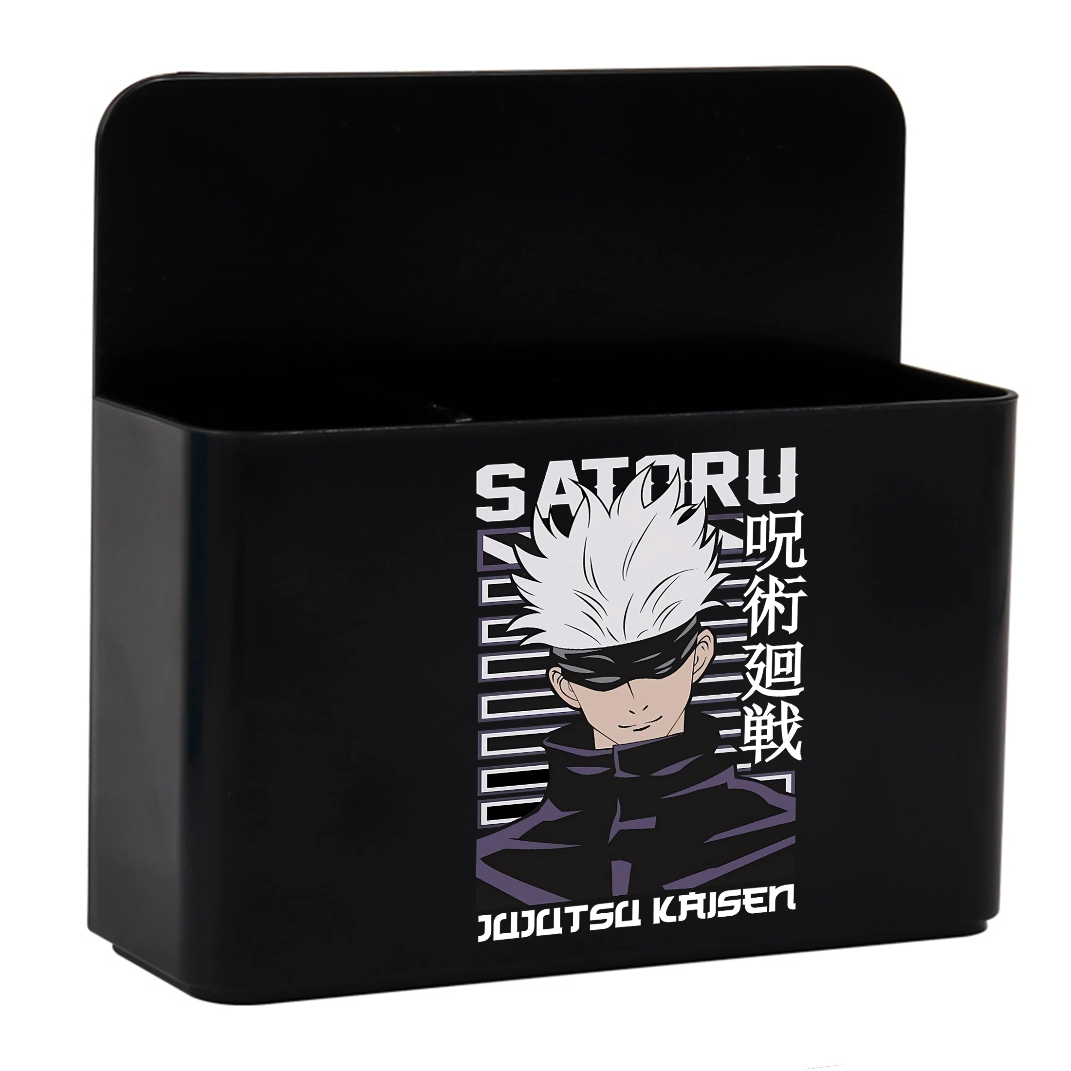 Jujutsu Kaisen حامل مغناطيس الثلاجة أنيمي Satoru Gojo السبورة السبورة القرطاسية حامل قلم رف تخزين معلق