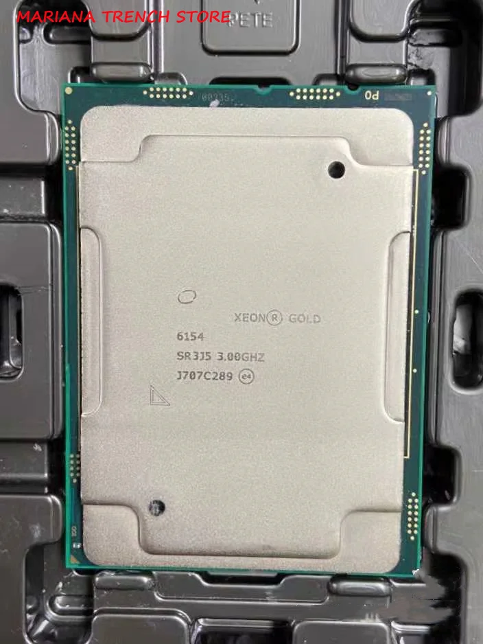 Gold 6154 Processor for Xeon Scalable Processors 18 Cores 36 Threads Base Frequency 3.00 GHz Turbo Frequency 3.70 GHz