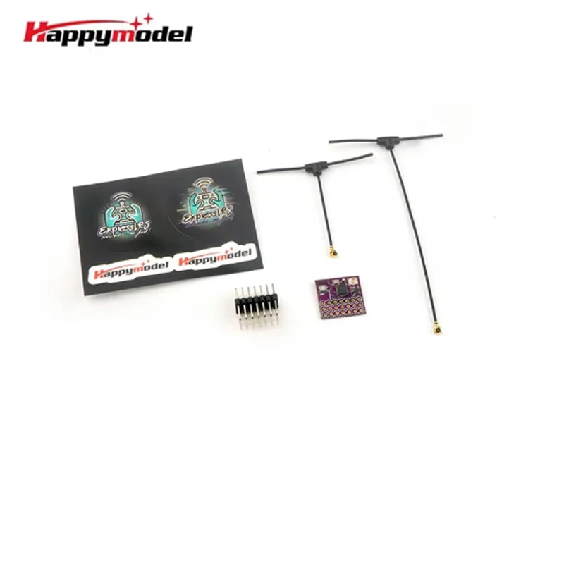 Happymodel ExpressLRS ELRS EPW6 TCXO 2.4GHz PWM Signal 6 Channels Receiver Suitable for RC FPV Fixed-wing Quadcopter Drones DIY