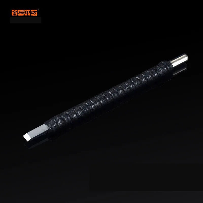 Tungsten Carbide Seal Carving Knives, Long-Lasting Sharp Engraving Chisels for Stone, Handmade Professional Tools