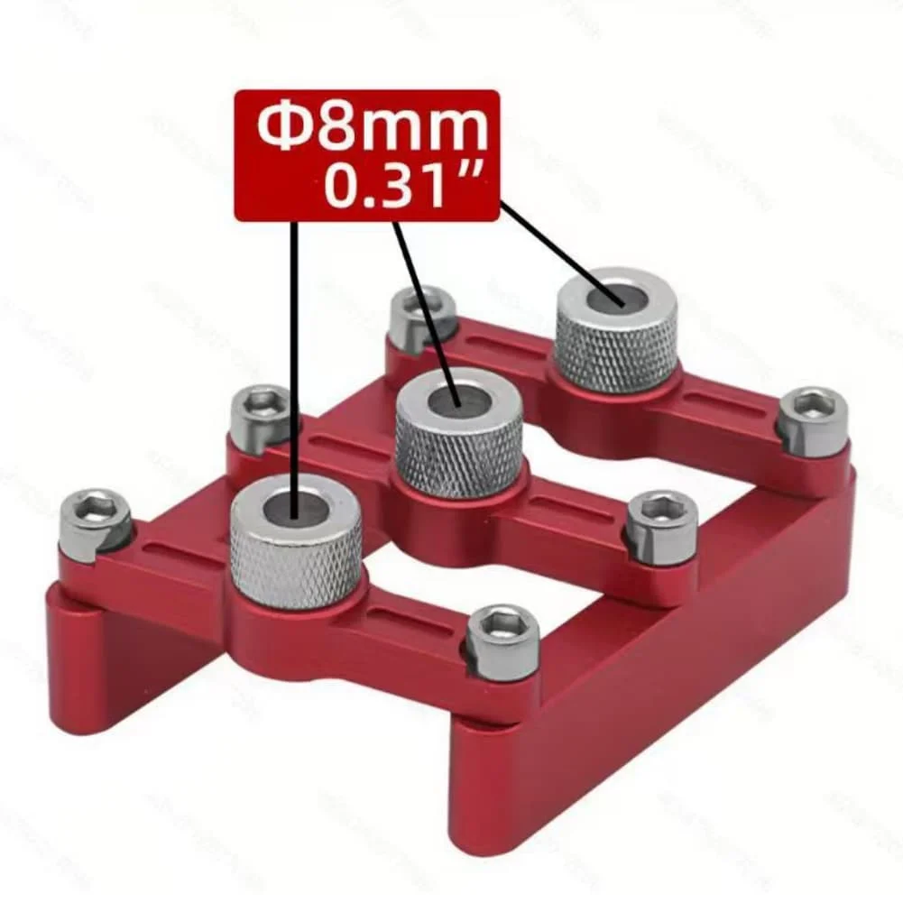 Straight Hole Punching Positioning Tool Self Centering Dowel Jig Kit: Effortless Woodworking Tool For Perfect Drilling