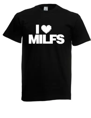 

Футболка Herren l I love Milfs l Größe bis 5XL