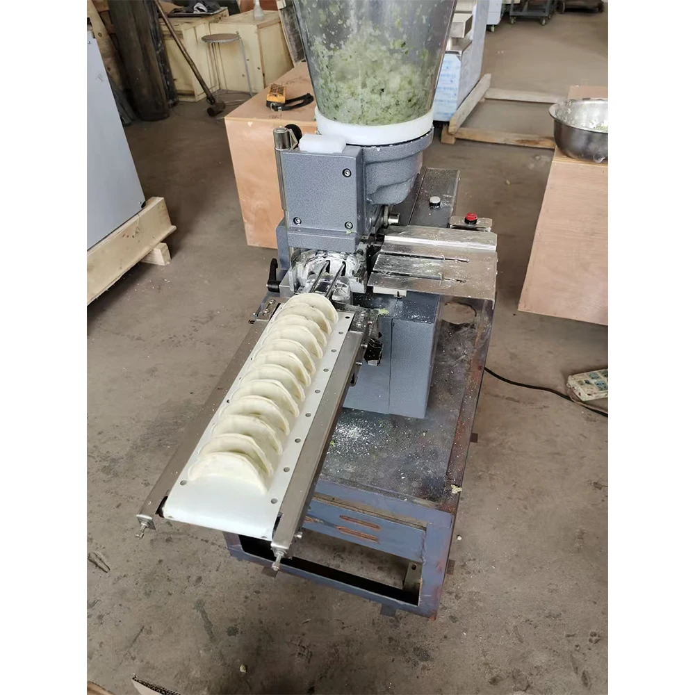 Semi Automatic Dumpling Machine Fried Dumpling Making Machine Gyoza Making Machine