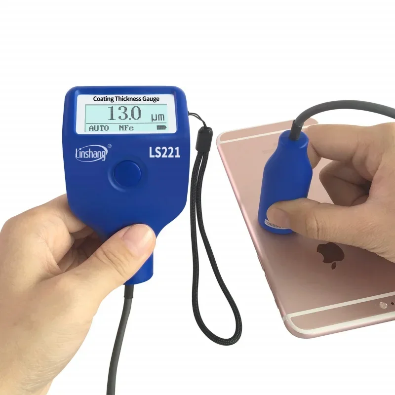 New 2026 LS221 Dry Film Thickness Gauge Coating Thickness Meter/ High-Precision Galvanized Layer Paint Thickness Gauge