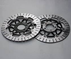 Motorcycle Floating Front Brake Disc Rotor Fit For Kawasaki Z750 z750s Z1000 Zephyr ZR750 Naked Bike ZR7