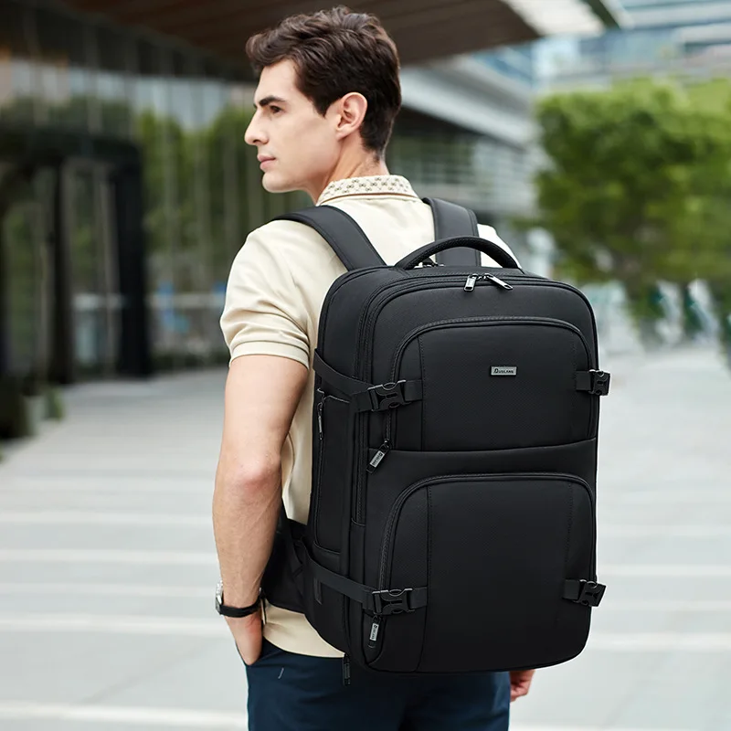 Men's Business Casual Multi-Functional Travel Backpack,Large Capacity Stylish Laptop Bag for Commuting,Daypack with USB Port