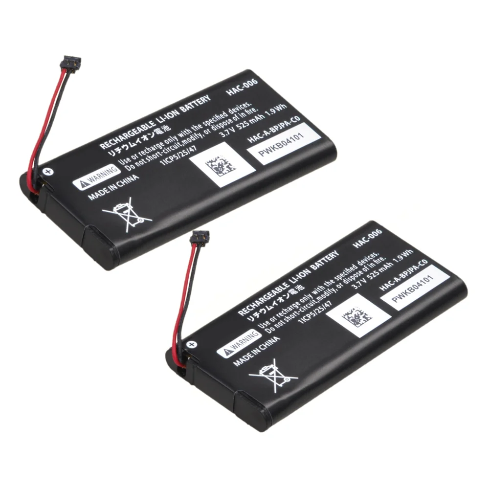 525mAh HAC-006 HAC 006 Battery For Nintendo Switch Ns Joy-Con Joycon Controller HAC-BPJPA-C0 HAC-015/016 HAC-A-JCR-C0 Bateria