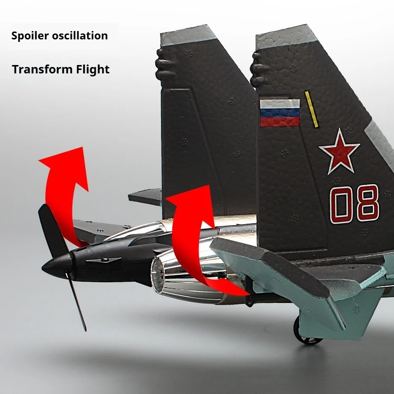 QF009 Su 35 Fighter Remote Control Airplane Brushless Four Channel Fixed Wing Foam Rc Airplane Model For Adult Outdoor Flying
