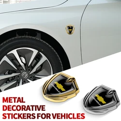 1Pcs Metal Car Side Window Body Decoration Stickers for Chevrolet Trax Malibu SS Z71 Equinox Impala Camaro Orlando Corsa Volt