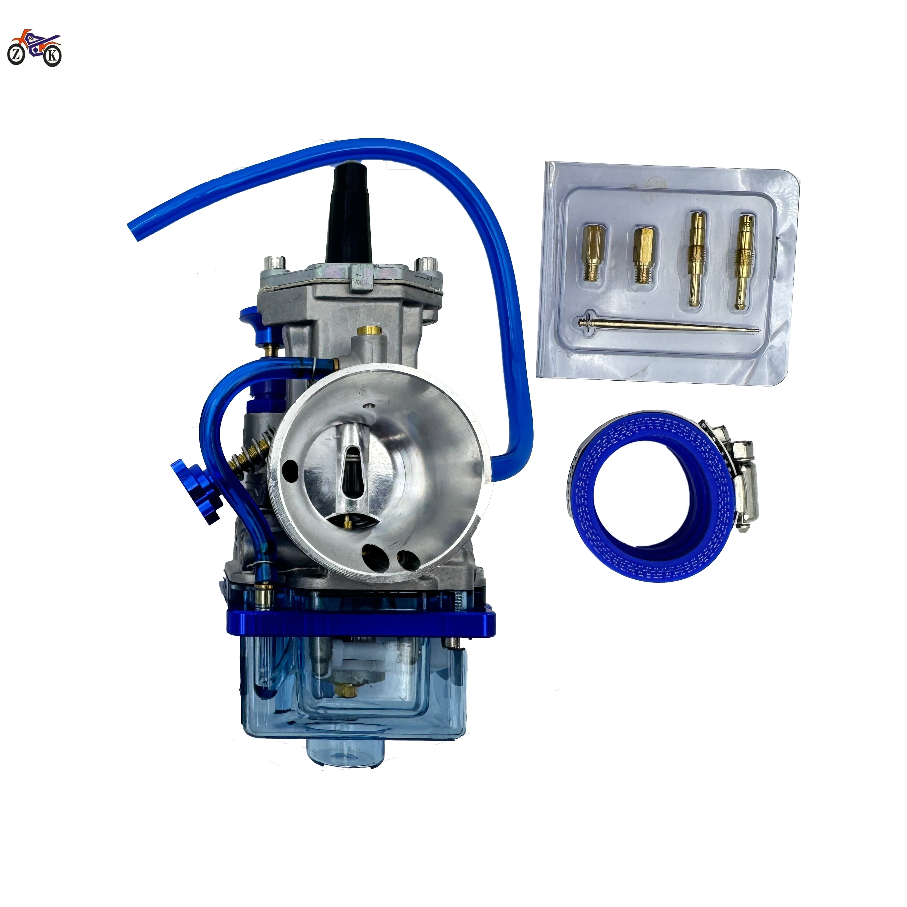 

PWK Universal Carburetor, 24 26 28 30 32 34mm PWK Motorcycle Carburetor Power Injection, for Racing Mikuni Koso ATV Yamaha PW