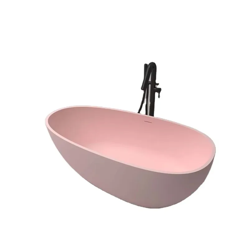 Spa tub durable clear freestanding bathtub custom colored bathtub