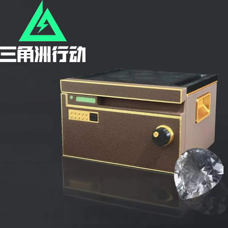 

Game Delta Force Cosplay Prop Little Free Safe Box PLA Storage Locker Model Ornament Accessories Decoration Gift