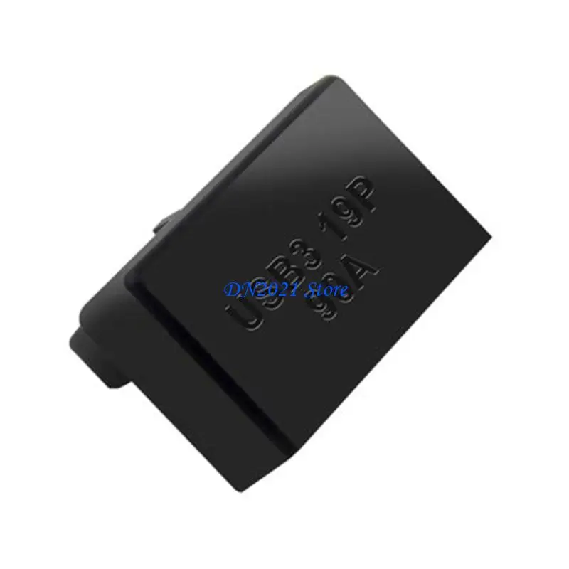 F3KE USB 90 Degree Motherboard Adapter 19 Pin/20 Pin Extension Adapter Socket for Desktop Motherboard
