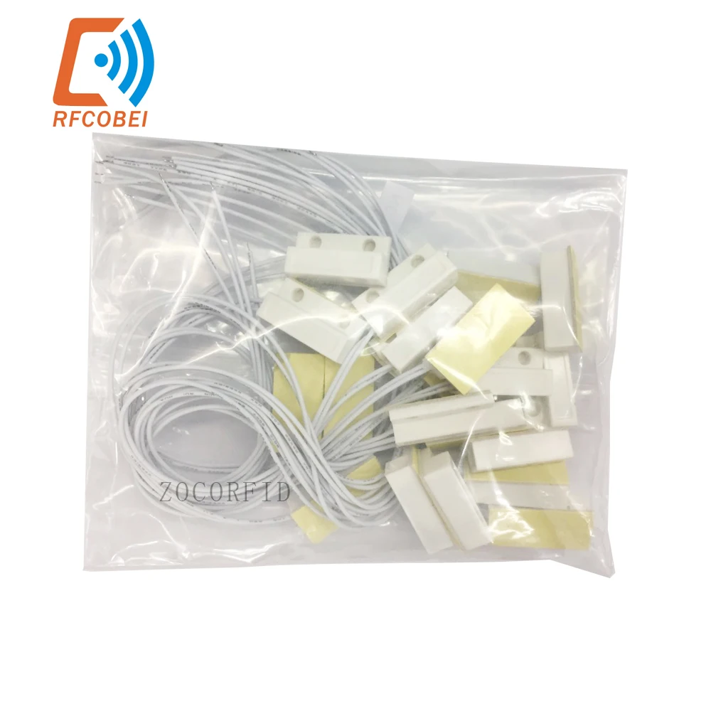 10pairs MC-38A NO type Wired Door Window Sensor Magnetic Switch normally Open NO for our open door light