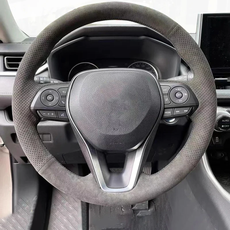 

Черная замша для Toyota Avalon Camry 2018-2019 Corolla 2018-2020 Crown 2018-2019 RAV4 2019