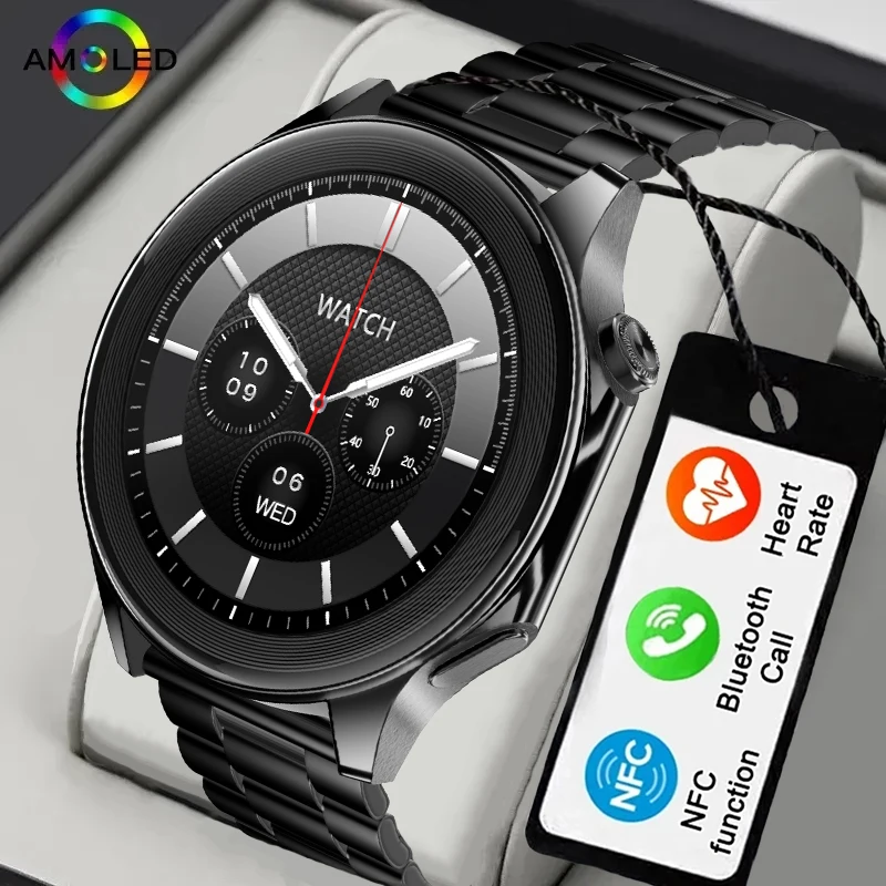 The latest high-end men's smart electronic watch Alipay offline payment Bluetooth call watch flashlight yoga women's smart watch