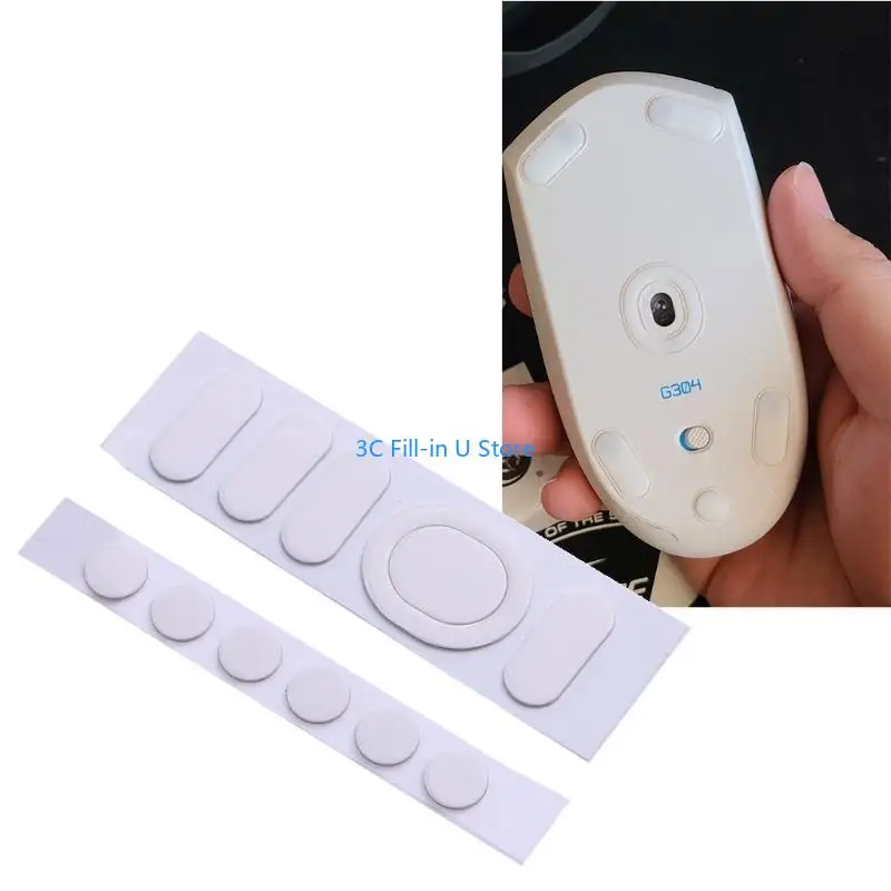 G304 G305マウスフィートステッカーマウススケートパッドグライドカーブエッジのG8TA1Set