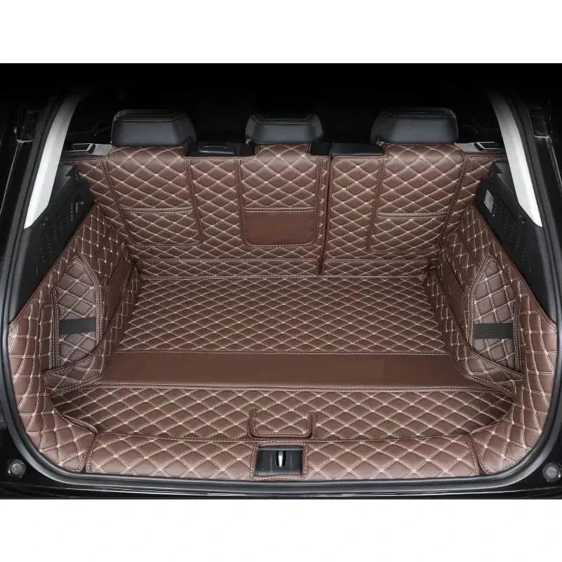 

leather car trunk mat fully coverage 5d rear boot cargo liner mats for Ne U 2020 2021 2022 carpet protector parts