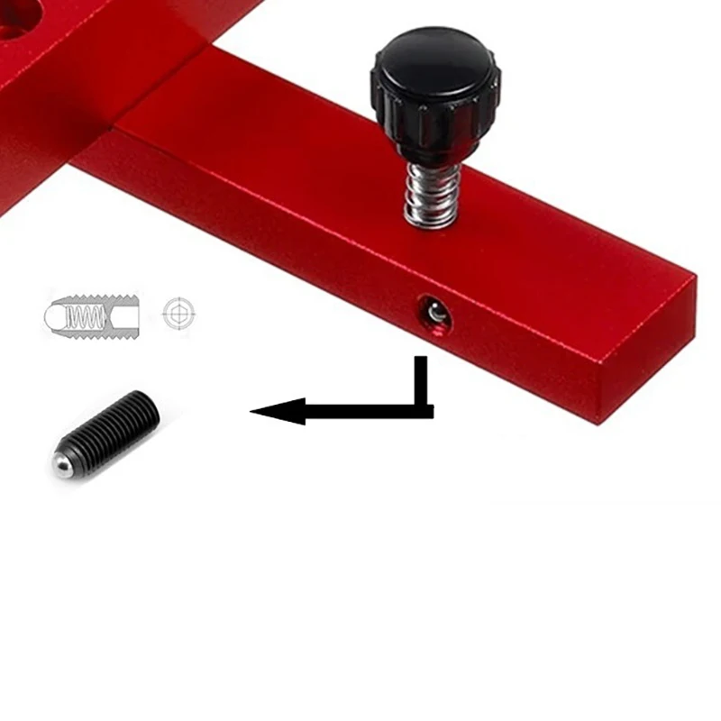 Table Saw Dial Indicator Gauge For Aligning and Calibrating Work Shop Machinery Like Table Saws Band Saws and Drill Presses