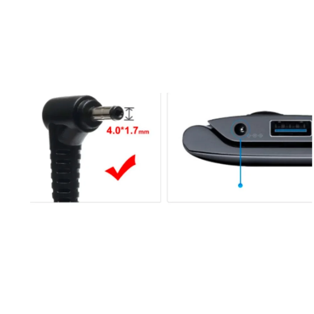 20V 3.25A 65W 4.0*1.7 مللي متر AC شاحن الكمبيوتر المحمول لينوفو IdeaPad 330s 320 100-15 B50-10 اليوغا 710 510-14ISK Redmibook 14 13 محول