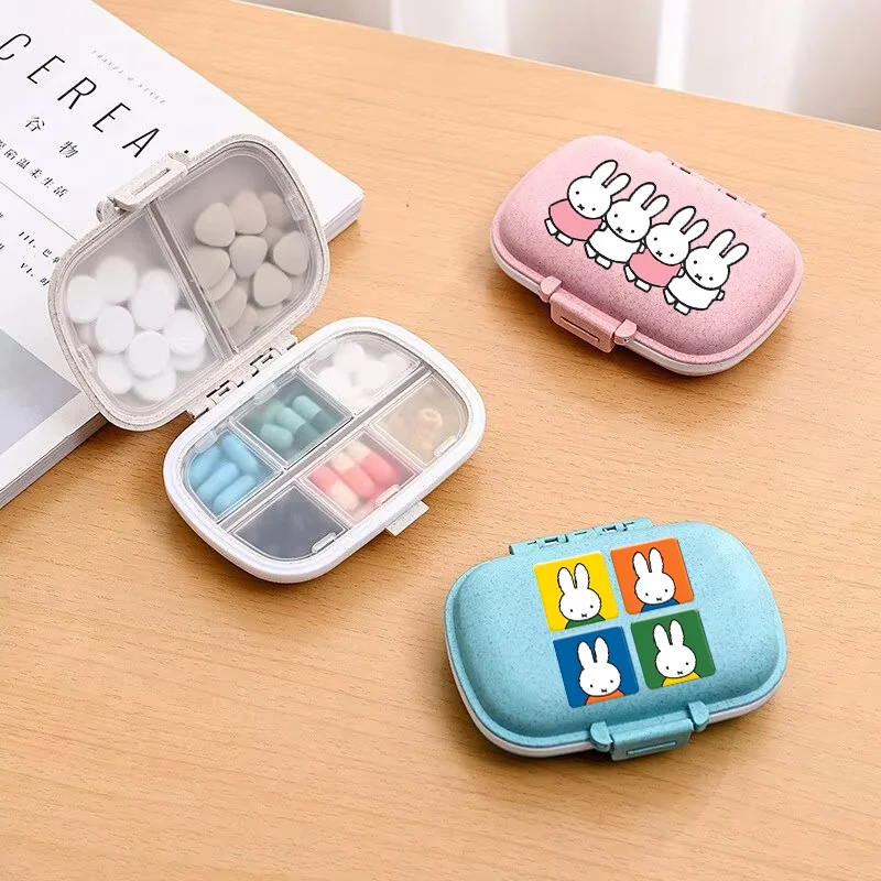 Портативный-органайзер-для-таблеток-miffy-на-8-отделений-милый-дорожный-контейнер-для-лекарств-герметичный-диспенсер-для-хранения-таблеток