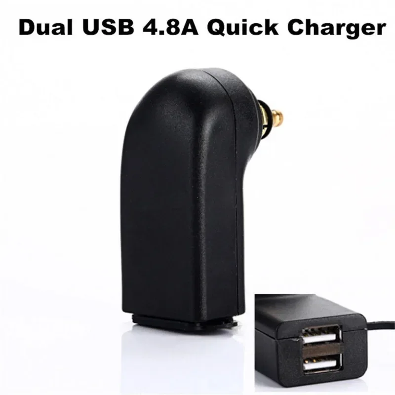 12V Dual USB Lader Power Adapter Hella DIN Socket Voor BMW F800R F750GS G310 G650X GS ADV F900R R1200 R1250 GS R1300GS S1000XR