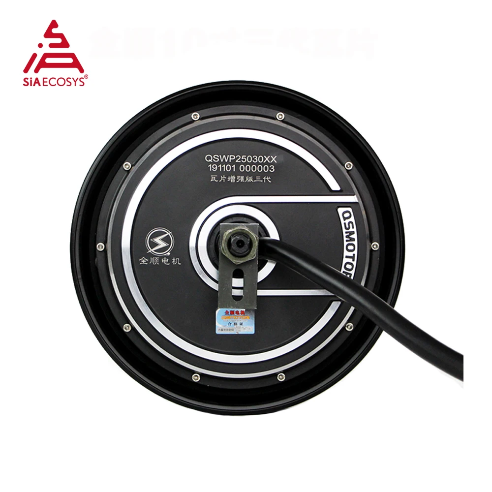 

QSMotors Hub Motor QS212 10x2,15 дюйма 3500 Вт 50H V4 BLDC Мощный электрический двигатель для мотоцикла и скутера