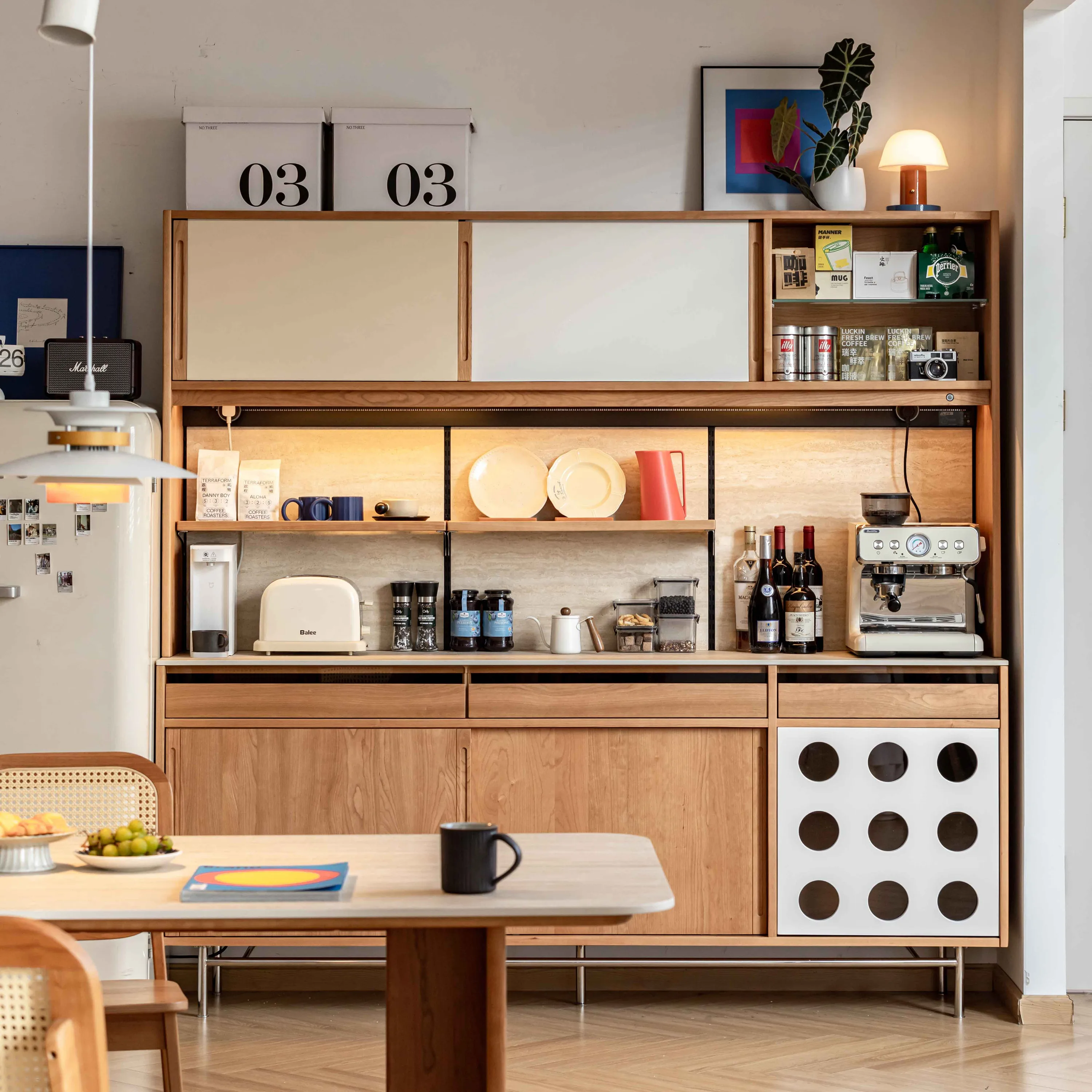 

#Factory Wholesale Sales Custom Storage Function Home Furniture Hotel Dining Side Cabinet Kitchen Living Room Wooden Cabinet