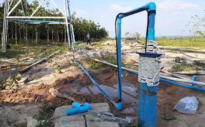 Kit de bomba de agua Solar de alta presión para agricultura, pozo sumergible, pozo profundo, bomba de agua sumergible de energía Solar