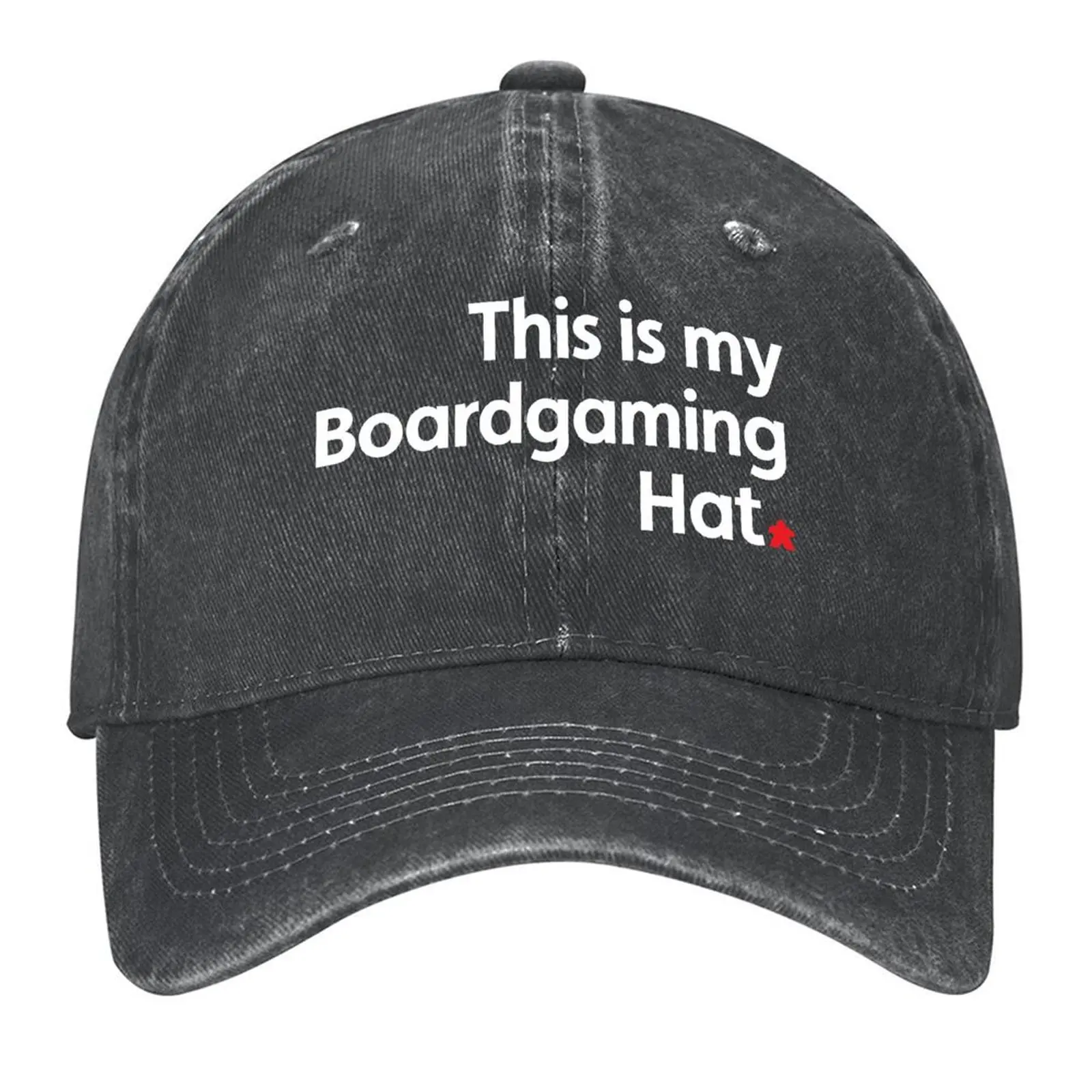 

This is my boardgaming ... (white text) Baseball Cap Mountaineering Icon Beach Outing western Hat Woman Hats Men's