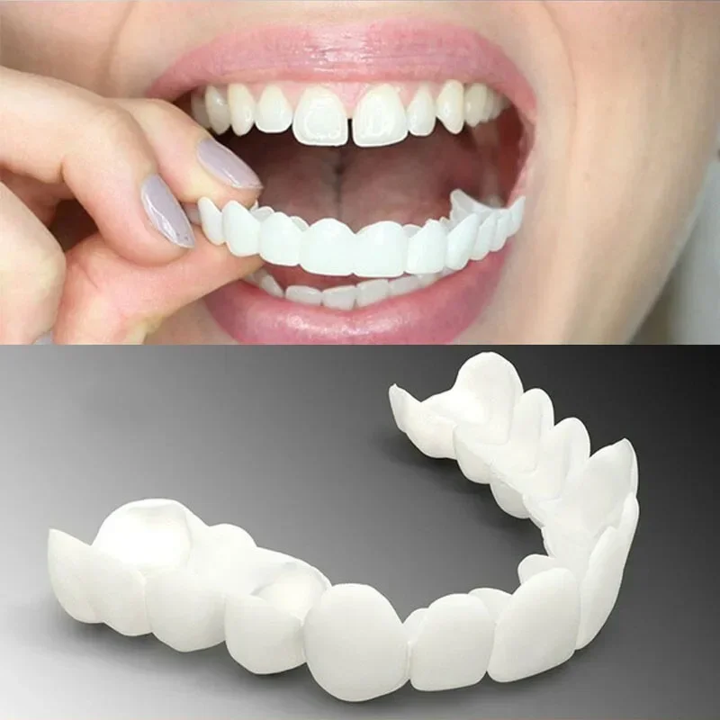 Hochwertige Comfort Fit Flex Whitening Tooth Zahnprothesen-Zahnspangen