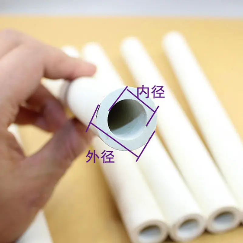 1 шт. алюмоксидная керамическая труба (0.6 - 20 мм), 100 мм, изолирующая труба для термопар, настраиваемая