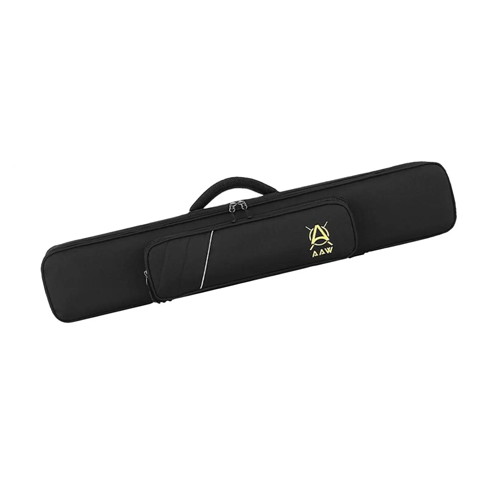 3x4 Pool Cue Bag 1/2 Snooker Cue Cases Protective Pouch Hold 3 Butt 4 Shaft
