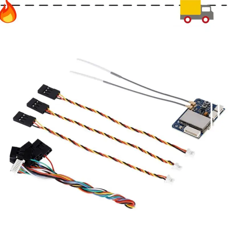 Untuk Flysky FS-X6B 2.4G Penerima PWM PPM I.BUS untuk FPV Racing Drone FS-I10 FS-I8 FS-I6X FS-I4 FS-I6 FS-I6S Pemancar, Tahan Lama